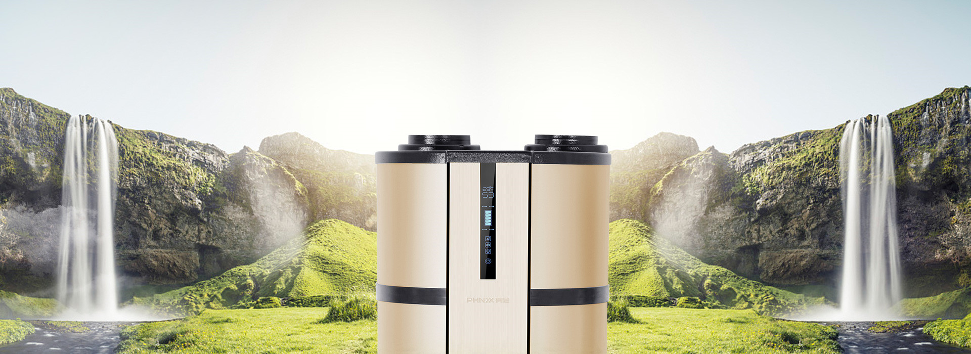 芬尼空气能热水器豪华型300Lplus大容量，大流量